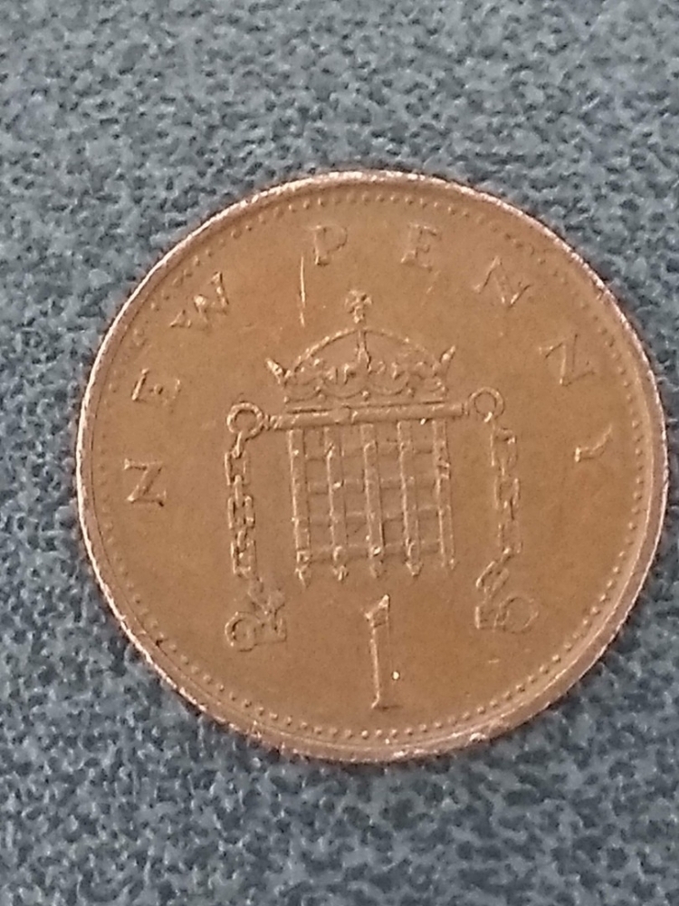1 New Penny United Kingdom (Great Britain) 1981, Elizabeth II, KM# 915