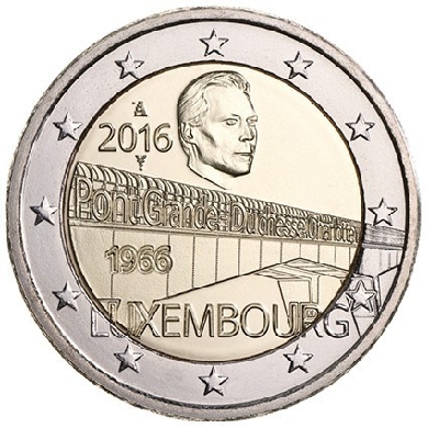 2 € Luxembourg 2016
