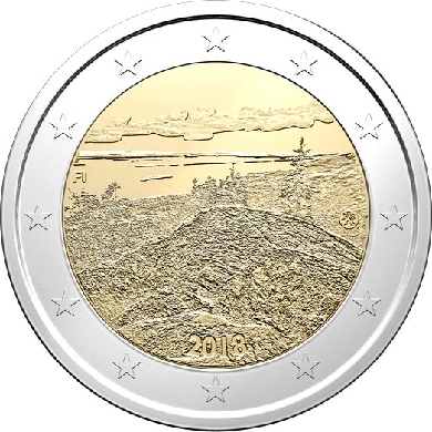 2 euros Finland, Republic 2018