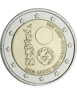 2 Euro Estonia 2018