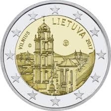 2 Euro Lithuania 2017