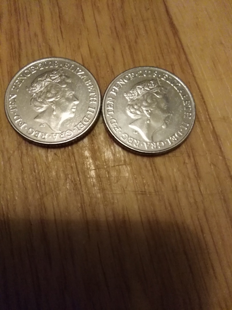 10 Pence United Kingdom (Great Britain) 2018, Elizabeth II