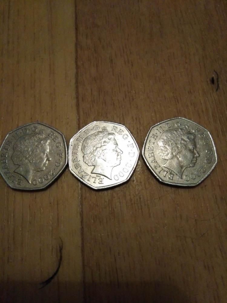 50 Pence United Kingdom (Great Britain) 2009, Elizabeth II, KM# 1004