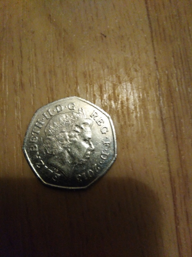 50 Pence United Kingdom (Great Britain) 2013, Elizabeth II, KM# 1246