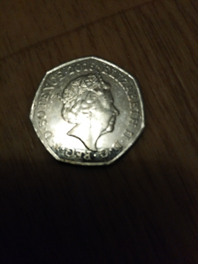 50 Pence United Kingdom (Great Britain) 2016, Elizabeth II, Sp# H33