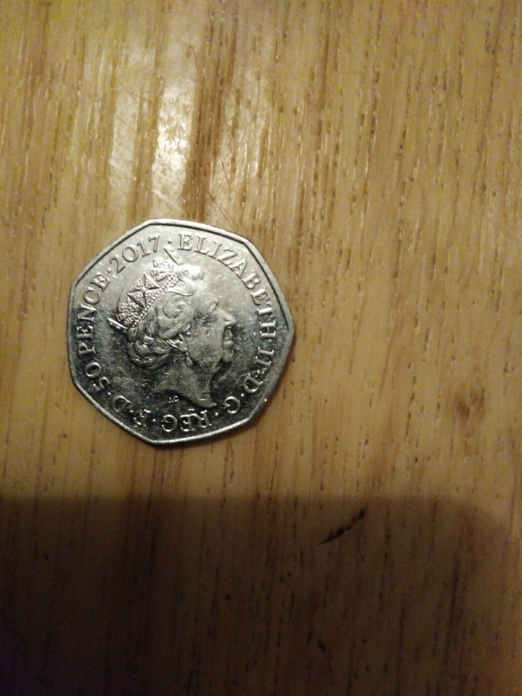 50 Pence United Kingdom (Great Britain) 2017, Elizabeth II
