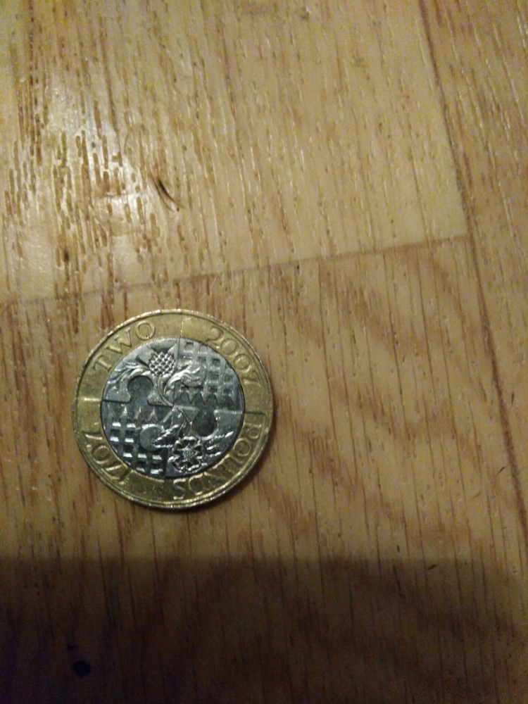 2 Pounds United Kingdom (Great Britain) 2007, Elizabeth II, KM# 1076