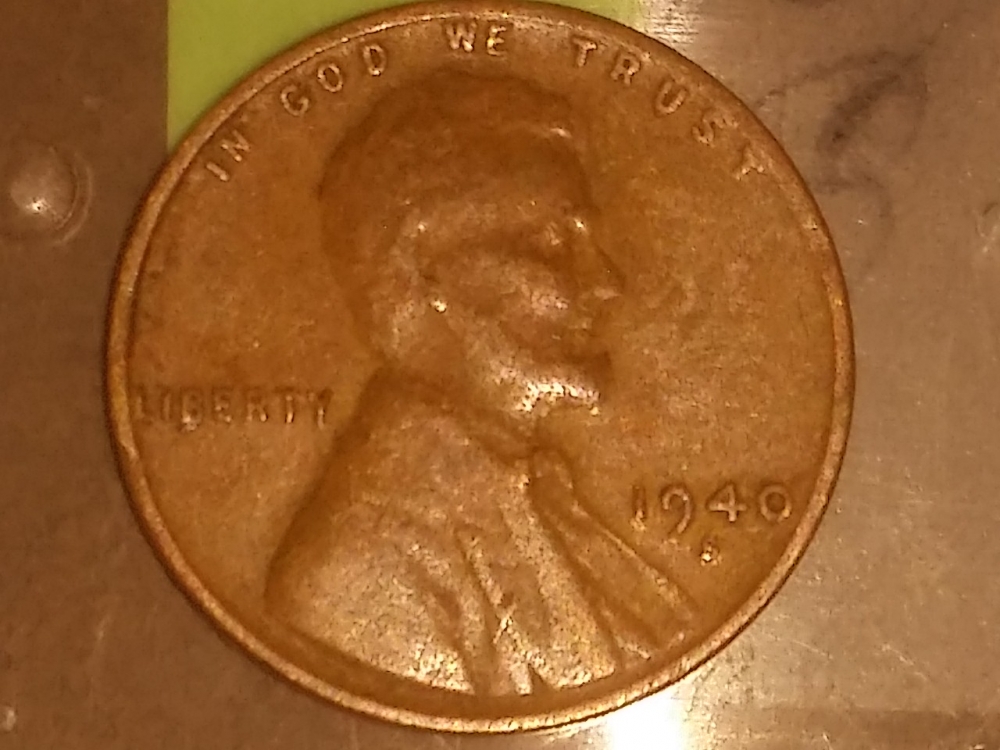 A Pair of 1940-S 1C Mint Strike Error S/S/S