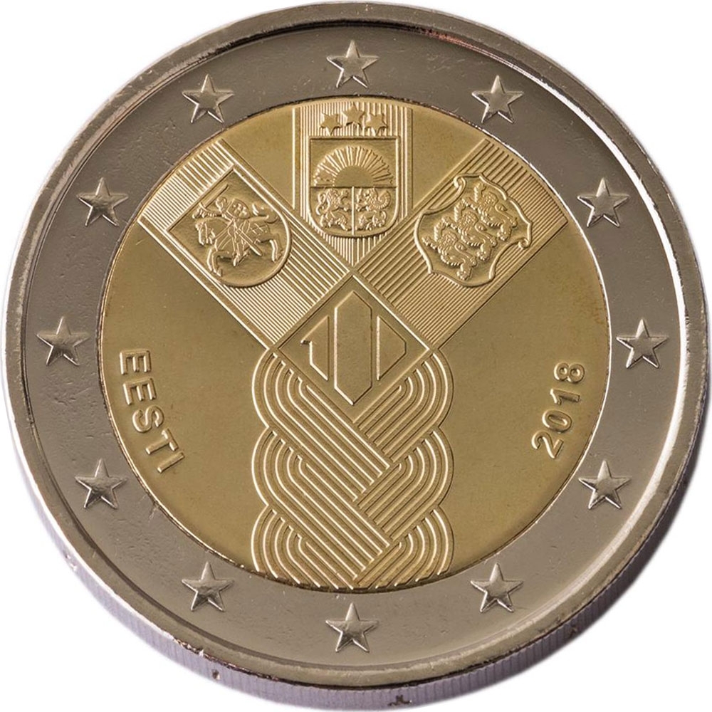 2 Euro Estonia 2018