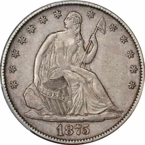 1/2 Dollar United States of America (USA) 1875, KM# A99