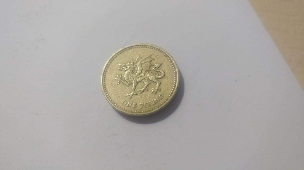 1 Pound United Kingdom (Great Britain) 2000, Elizabeth II, KM# 1005