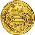 1 Dinar 813-815 AD, Album# 222.2, Egypt, Al-Ma'mun