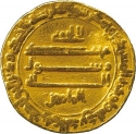 1 Dinar 827-830 AD, Album# 222.11, Egypt, Al-Ma'mun