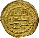 1 Dinar 839 AD, Album# A241, Egypt, Al-Mu'tamid