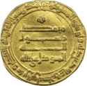 1 Dinar 850-854 AD, Album# 229.2, Egypt, Al-Mutawakkil