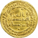 1 Dinar 896 AD, Album# 666, Egypt, Al-Mu'tadid, Jaysh bin Khumarawayh