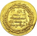 1 Dinar 944 AD, Album# 674, Egypt, Al-Muttaqi, Muhammad ibn Tughj al-Ikhshid