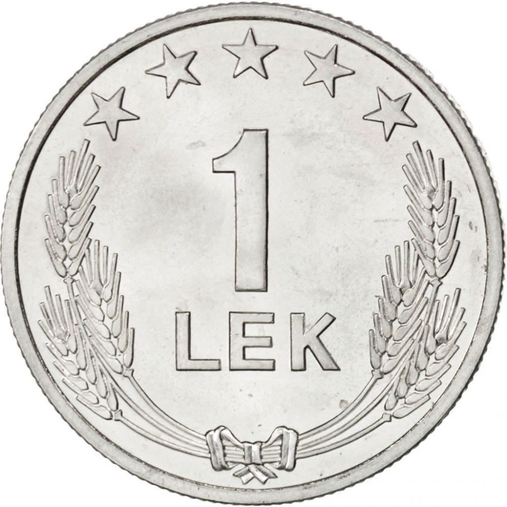 1 Lek 1964, KM# 43, Albania