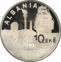 10 Lekë 1990, Albania, Barcelona 1992 Summer Olympics