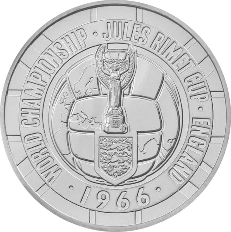 5 Pounds 2016, Alderney, 50th Anniversary of Engand Winning the 1966 Football (Soccer) World Cup
