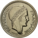 20 Francs 1949-1956, KM# 91, Algeria