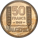 50 Francs 1949, KM# PE2, Algeria