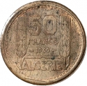 50 Francs 1949, Algeria