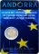 2 Euro 2022, KM# 571, Andorra, 10th Anniversary of Euro in Andorra, Coincard