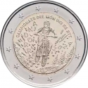 2 Euro 2024, KM# 577, Andorra, 2024 UCI Mountain Bike World Cup