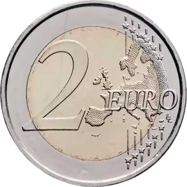 2 Euro 2024, KM# 577, Andorra, 2024 UCI Mountain Bike World Cup