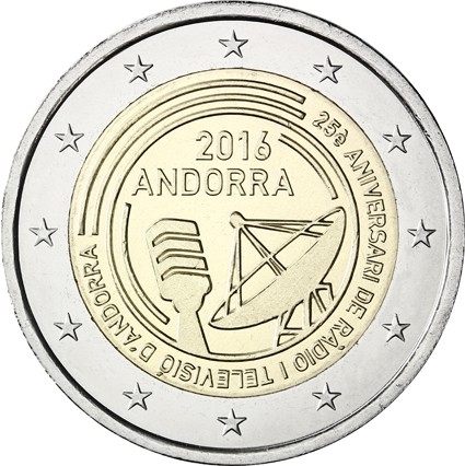 2 Euro 2016, Andorra, 25th Anniversary of the Radio and Television of Andorra