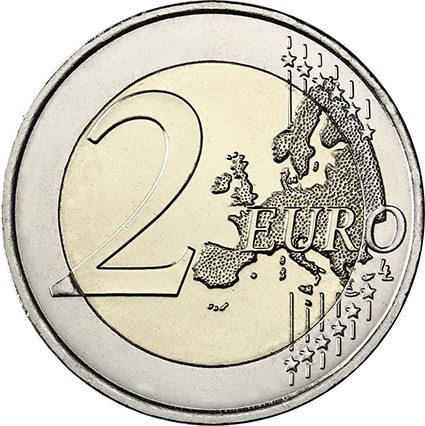 2 Euro 2015, KM# 529, Andorra, 30th Anniversary Since 18 Became Legal Age