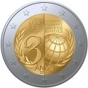 2 Euro 2023, Andorra, 30th Anniversary of the Accession of Andorra to UN