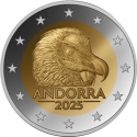 2 Euro 2025, Andorra, Bearded Vulture