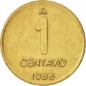 1 Centavo 1985-1987, KM# 96, Argentina