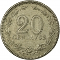 20 Centavos 1896-1942, KM# 36, Argentina