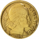 5 Centavos 1942-1950, KM# 40, Argentina