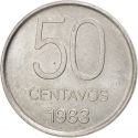 50 Centavos 1983, KM# 90, Argentina