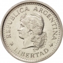 1 Peso 1957-1962, KM# 57, Argentina