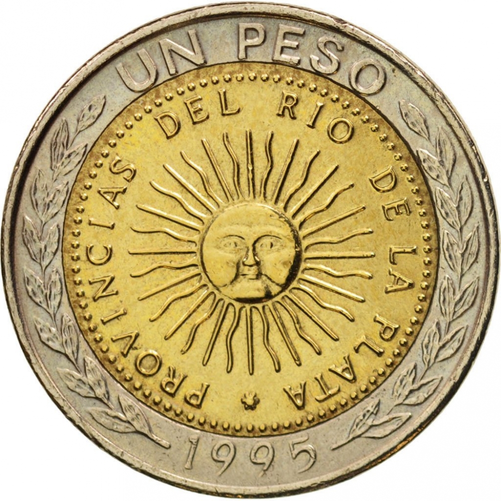1 Peso 1994-2016, KM# 112, Argentina