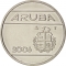25 Cents 1986-2016, KM# 3, Aruba, Beatrix, Willem-Alexander
