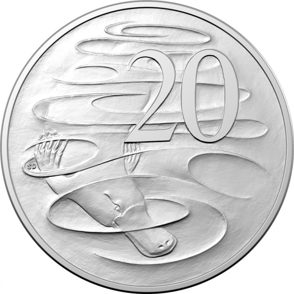 20 Cents 2019-2023, Australia, Elizabeth II