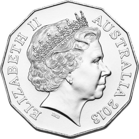 50 Cents 2013, KM# 1856, Australia, Elizabeth II, 50th Anniversary of the Bathurst Endurance Race