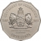 50 Cents 2001, KM# 553, Australia, Elizabeth II, 100th Anniversary of Federation, Australian Capital Territory