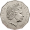 50 Cents 2001, KM# 491.1, Australia, Elizabeth II, 100th Anniversary of Federation, Commonwealth of Australia