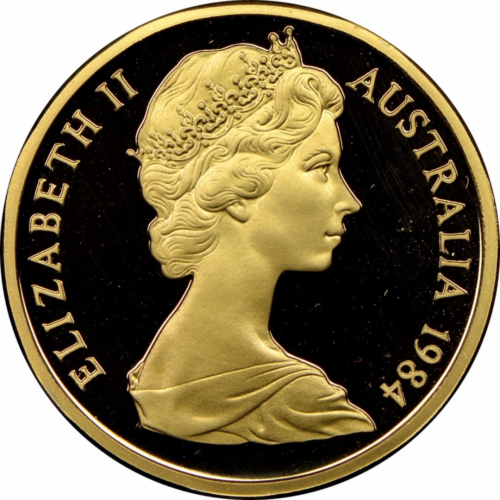 1 Dollar 1984, KM# 77, Australia, Elizabeth II