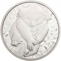 1 Dollar 2007, Australia, Elizabeth II, Australian Silver Koalas