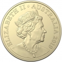 1 Dollar 2019-2021, Australia, Elizabeth II