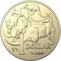 1 Dollar 2019-2021, Australia, Elizabeth II