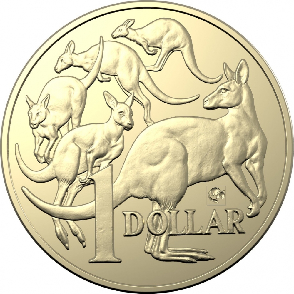 1 Dollar 2019-2021, Australia, Elizabeth II, ANDA Melbourne 'Leadbeater Possum' Privy Mark